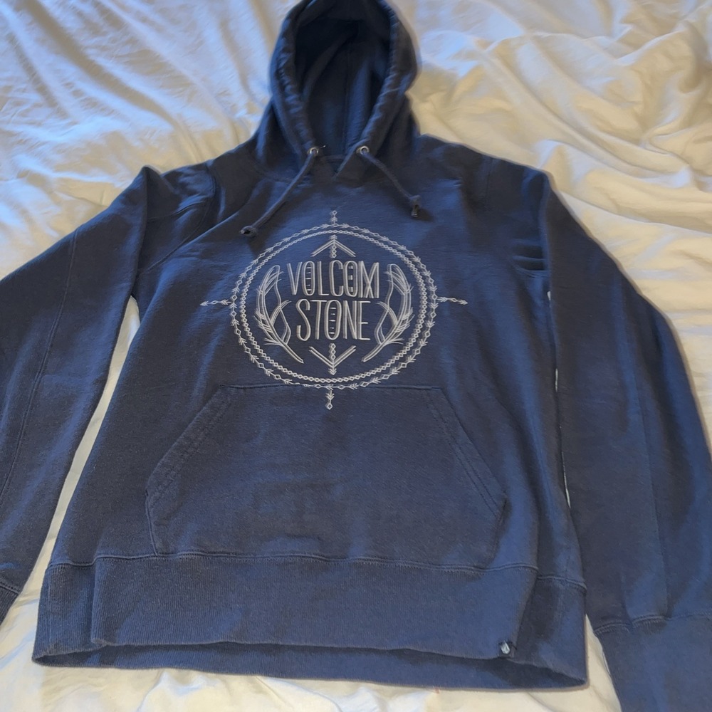 Volcom Women's BlueHoodie Sweatshirt - Size xs